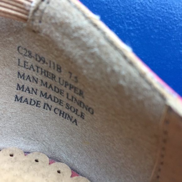 Brand new Miz Mooz red wedge heels. - Picture 10 of 13